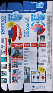 Full color litho lable for non-standard, die-cut box